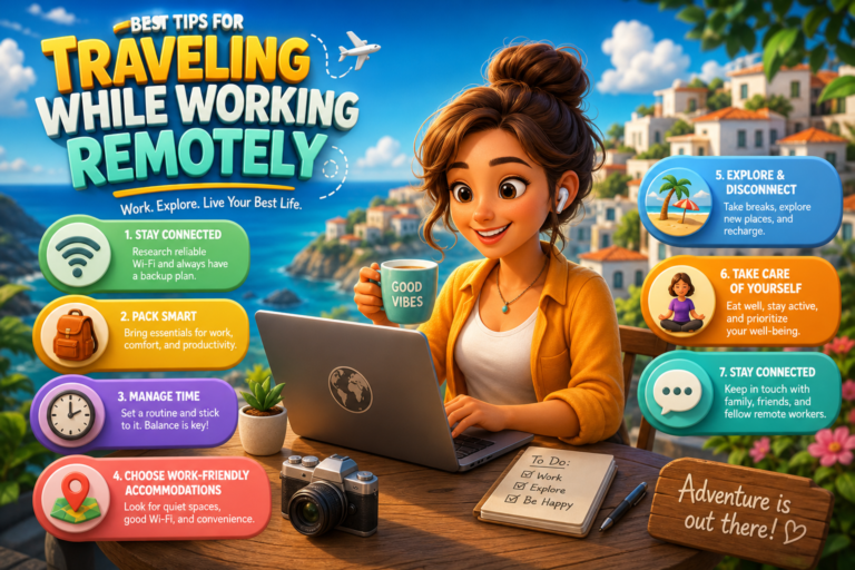 traveling while working remotely