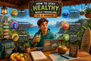 How to Stay Healthy While Traveling as a Nomad