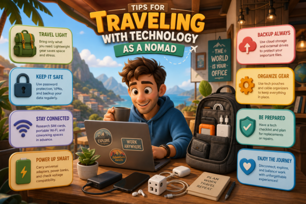traveling with technology