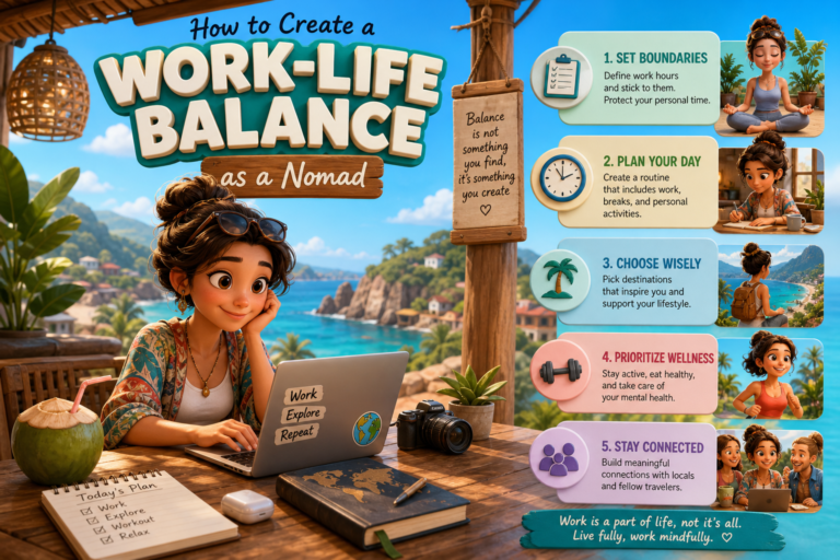 How to Create a Work-Life Balance as a Nomad
